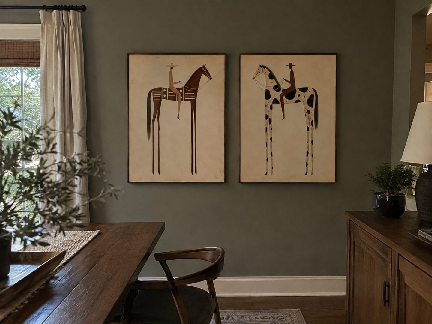 Customer photo review of Vintage Americana Art｜Prairie Pair