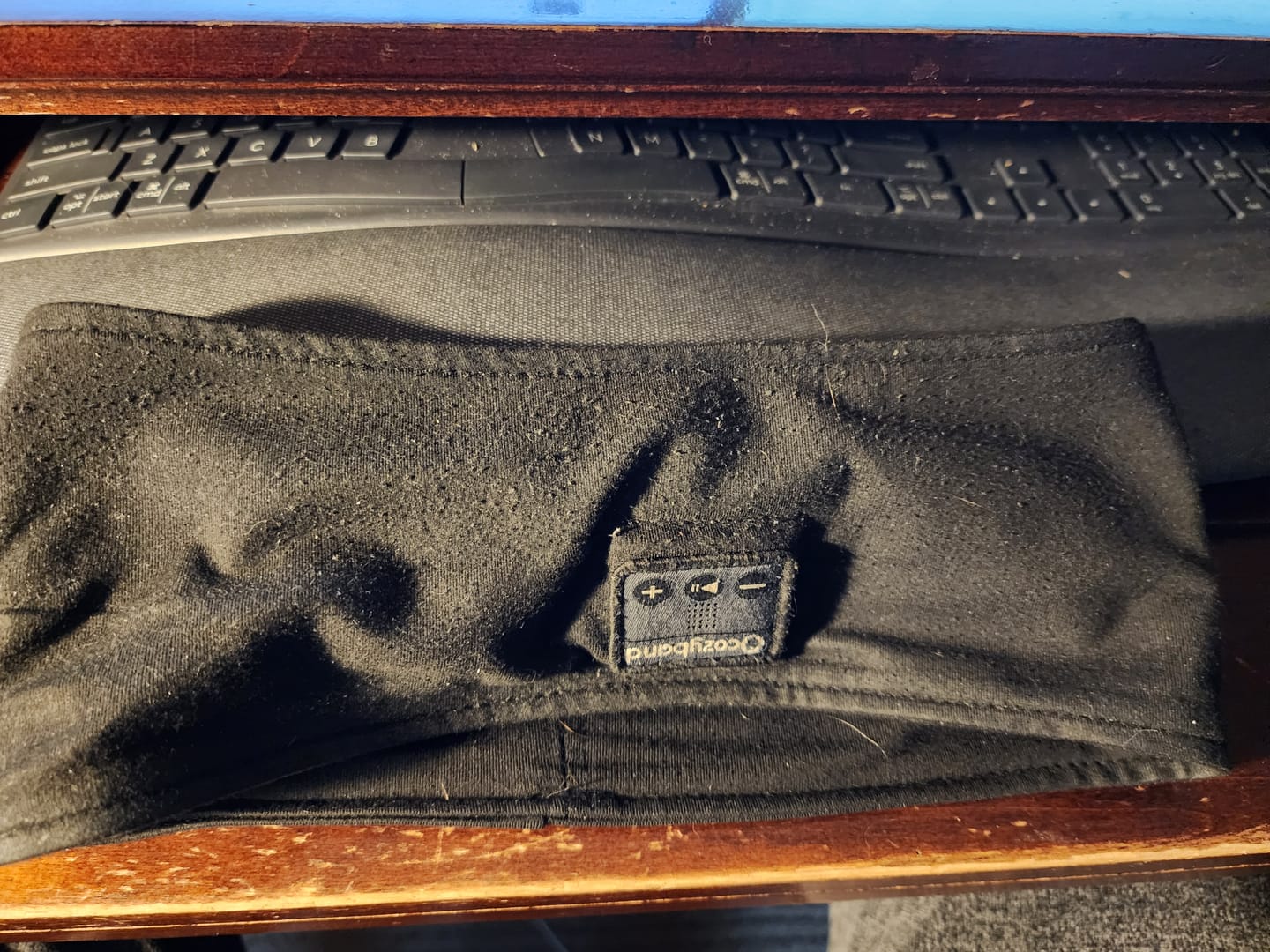 Customer photo review of CozyBand Wireless Headphones