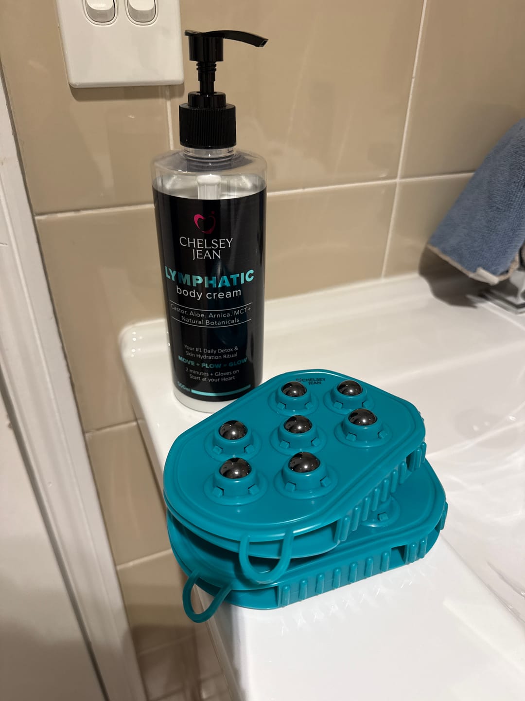 Customer photo review of 500ml Lymphatic Cream