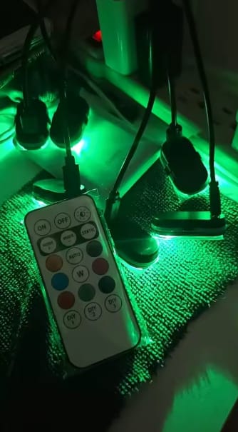 Customer photo review of Kit iluminación led RGB