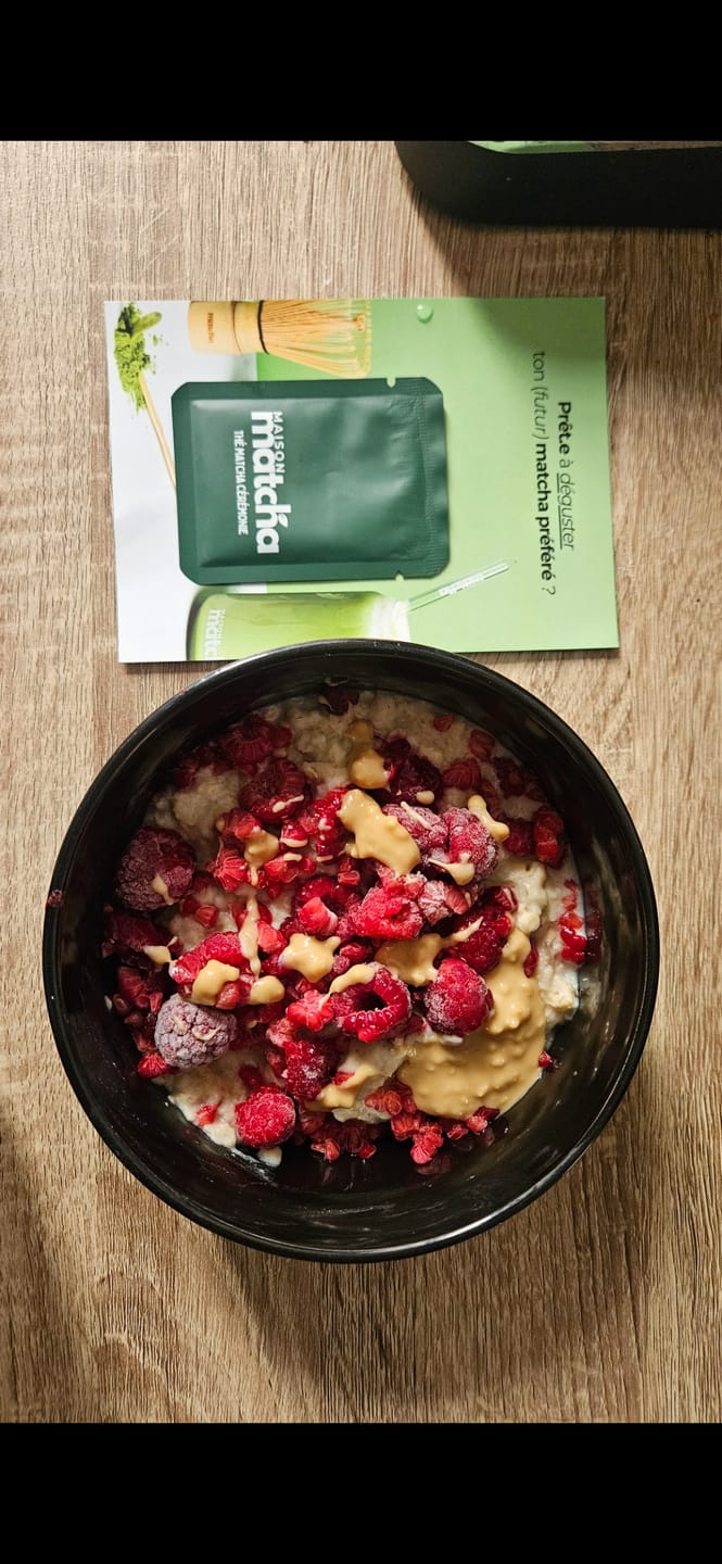 Customer photo review of Échantillon Matcha Cérémonie + 10€ de bon cadeau