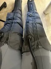 Customer photo review of "Professional Air Compression Leg Recovery System for Circulation and Lymphatic Drainage"