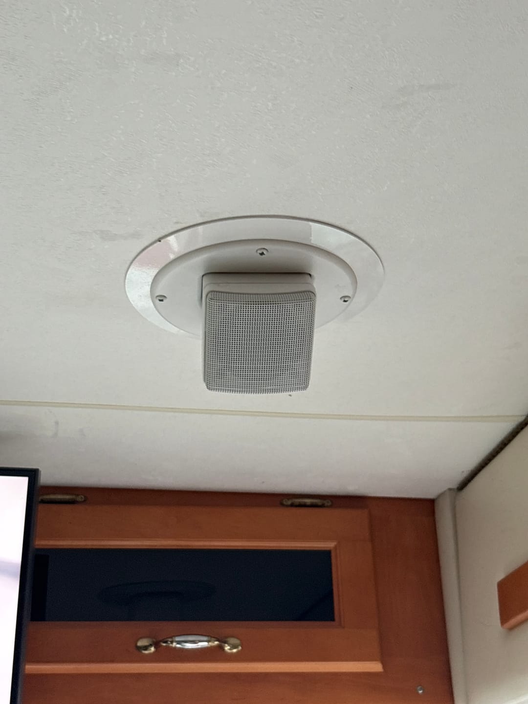 Customer photo review of Magnadyne LS3CM | 3" Ceiling Mount Satellite Speaker | Cream or White