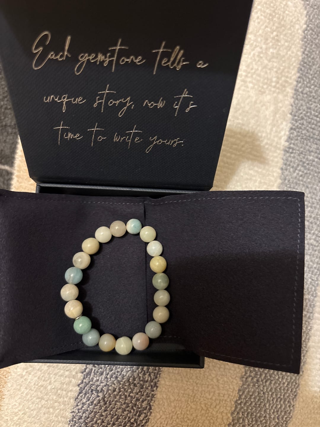 Customer photo review of Multi-Amazonite Bracelet