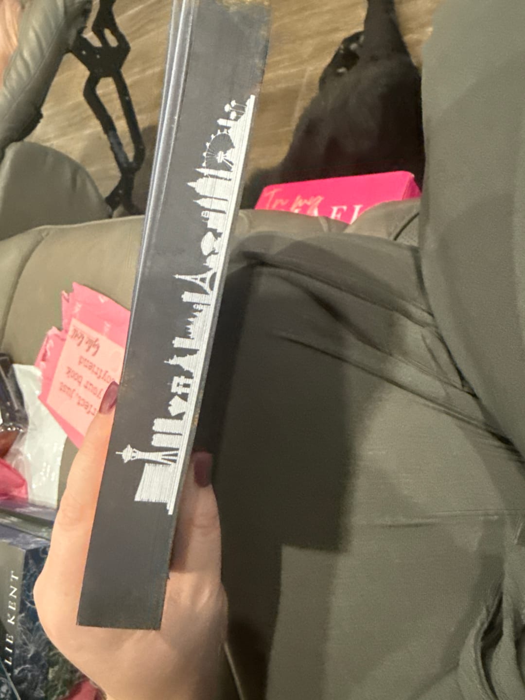 Customer photo review of Imperfect - just like your book boyfriend, but still perfect 😉