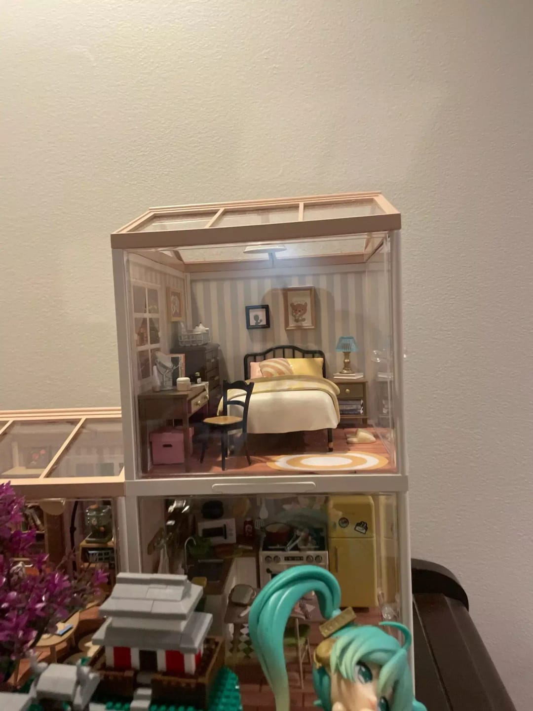 Customer photo review of DIY Dollhouse Bathroom – Rolife Pop Bubble DW014B