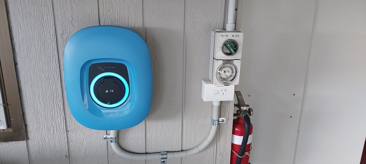Customer photo review of Victron EV Charging Station NS