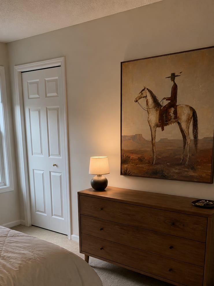 Customer photo review of Vintage Americana Art｜Guardian of the Wild