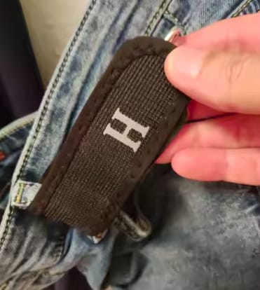 Customer photo review of Cinturón Lateral Sin Hebilla – Comodidad al instante