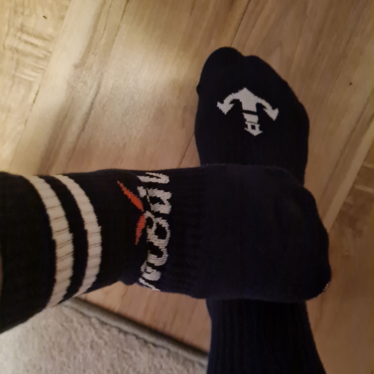 Customer photo review of Moin Moewe · Unisex Crew Socken (2er-Pack)