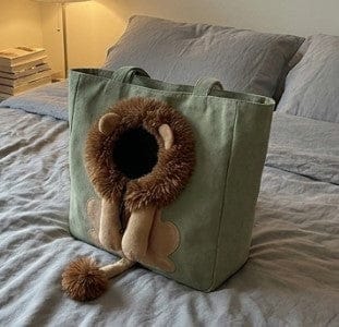 Customer photo review of Bolso Transportín para Mascotas Transpirable, Cómodo y Ligero