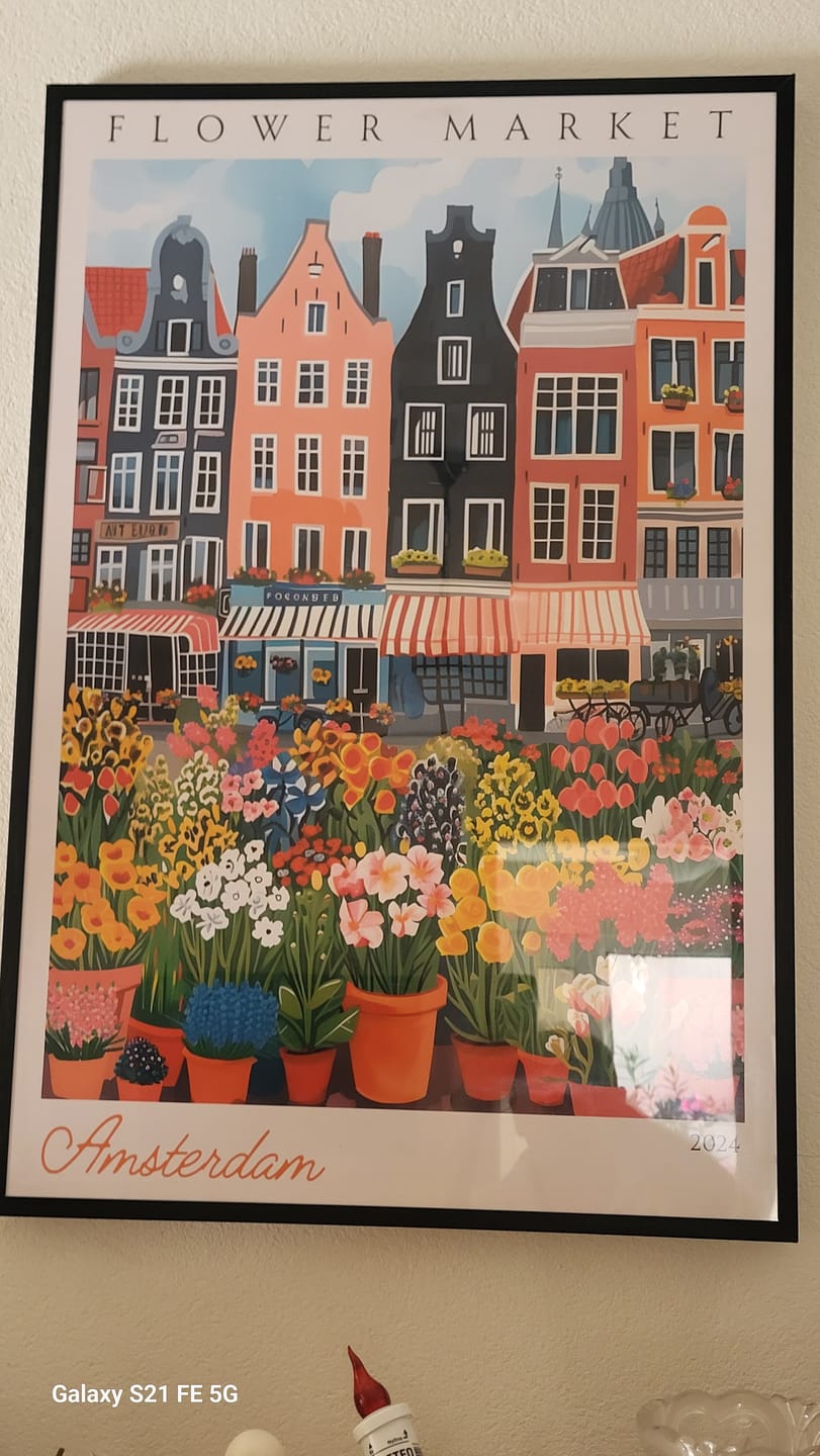 Customer photo review of Flower Market Amsterdam