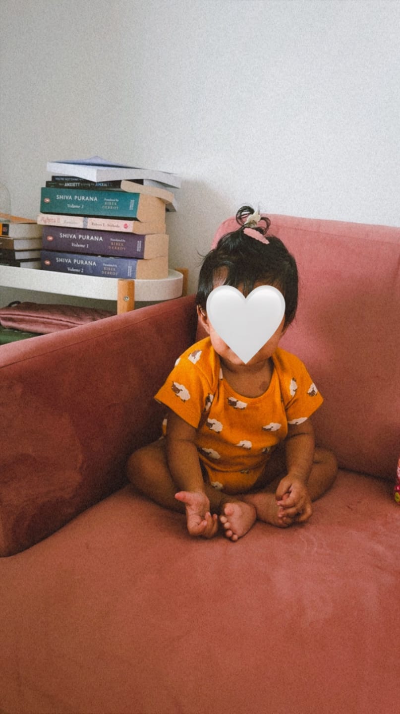 Customer photo review of Counting Sheep Organic Baby Bodysuit Set - 2 Pack