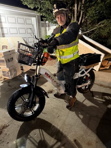 Customer photo review of Wallke H7 Step-thru | All-Wheel Drive Fat Tire eBike