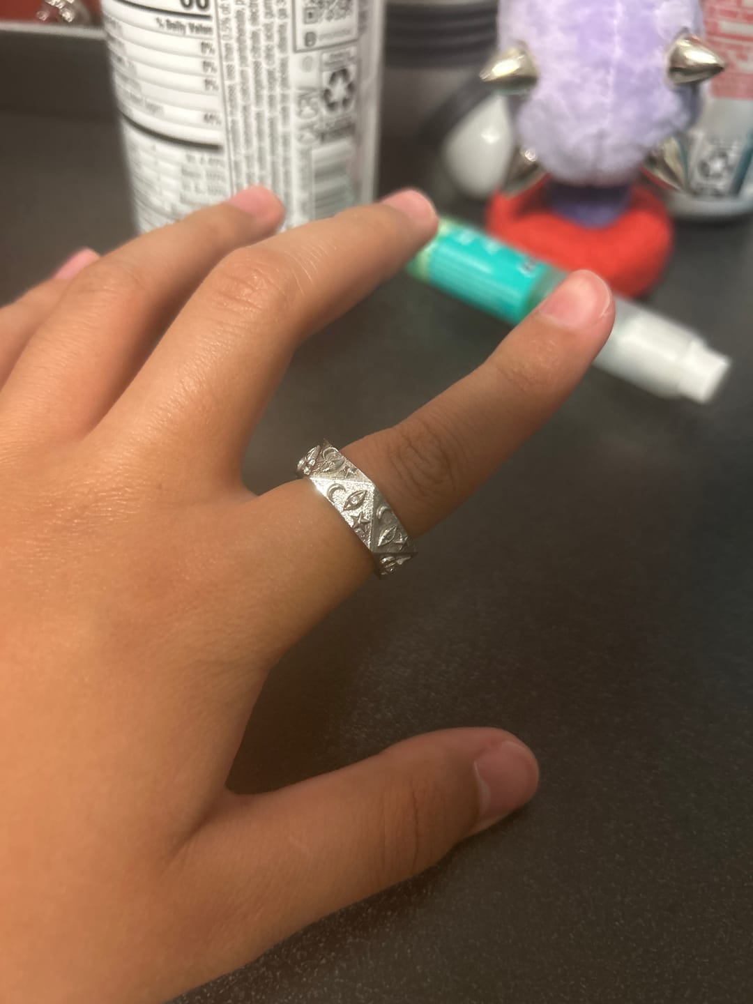 Customer photo review of ASTROLOGY RING