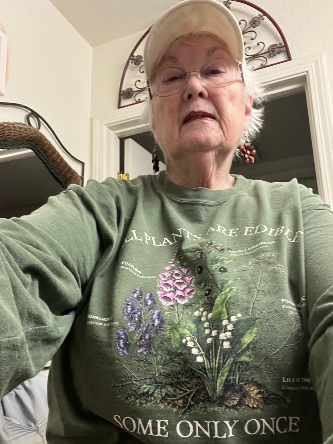 Customer photo review of All Plants Are Edible LS T-Shirt