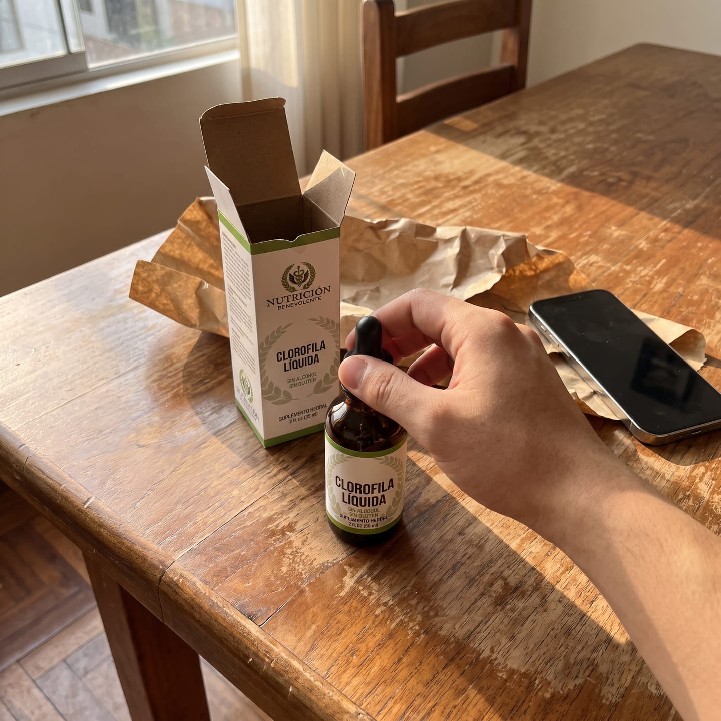Customer photo review of Clorofila - Desintoxicación Natural