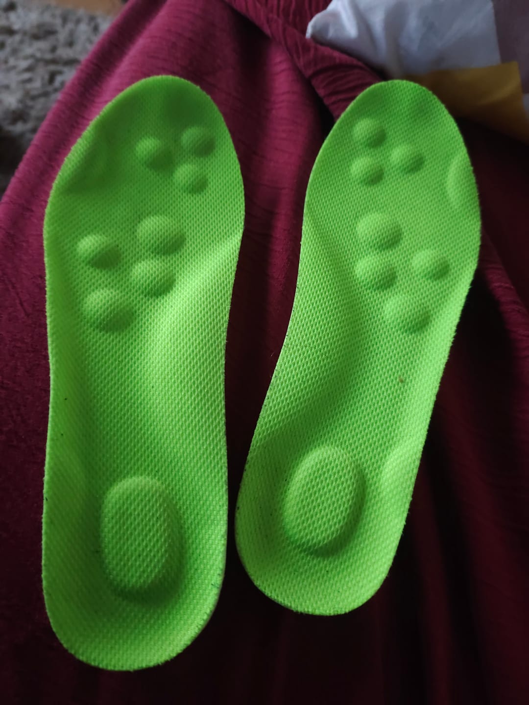 Customer photo review of Plantillas Nubelas | Comodidad en cada pisada