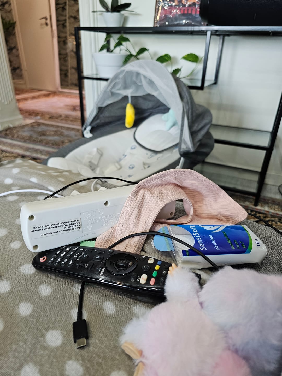 Customer photo review of Babygunga Elektrisk med Myggnät & LED Display by LV