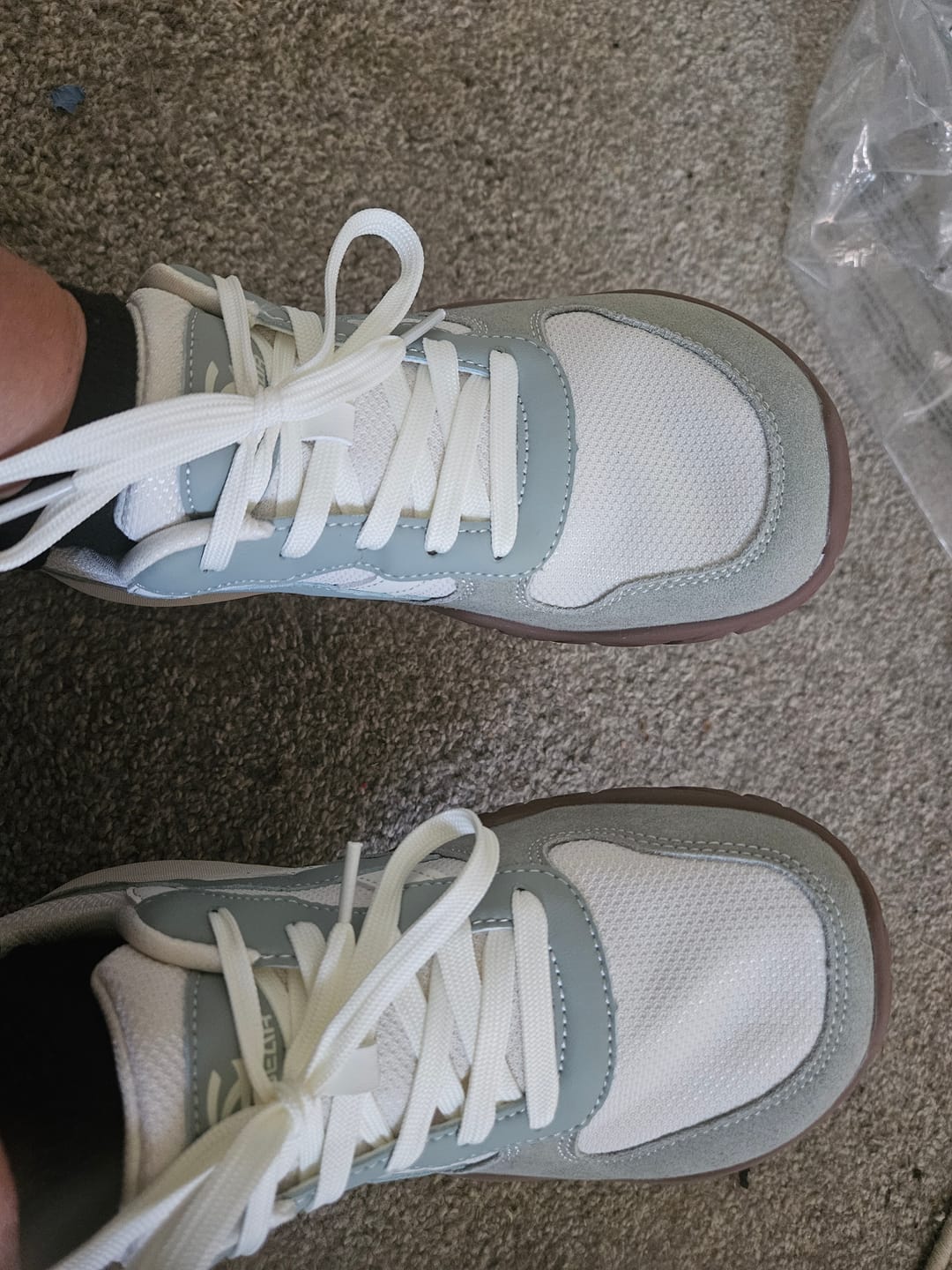 Customer photo review of Hareball - Wide Toe Sneakers