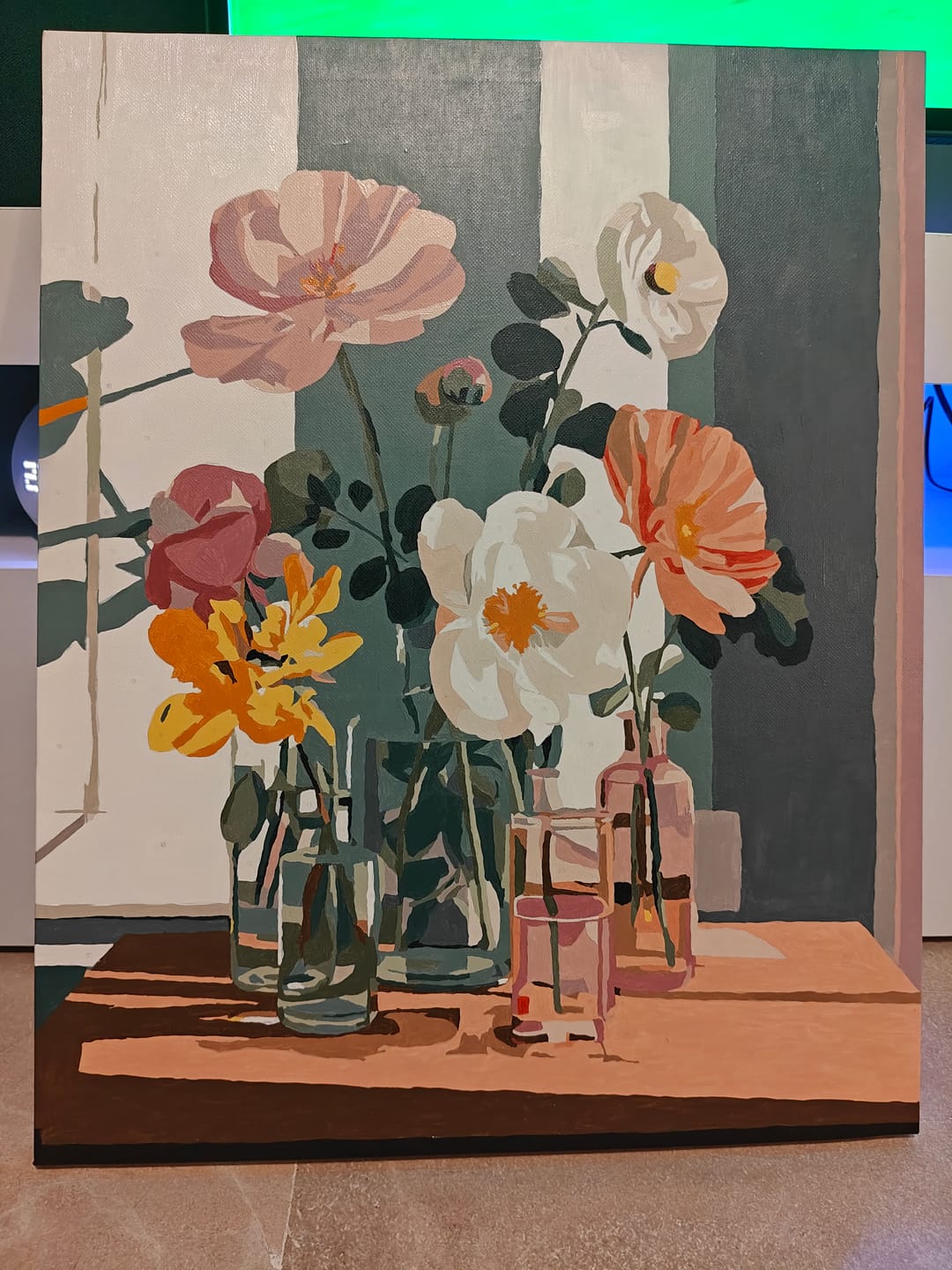 Customer photo review of Beauty in glass | Paint by Number