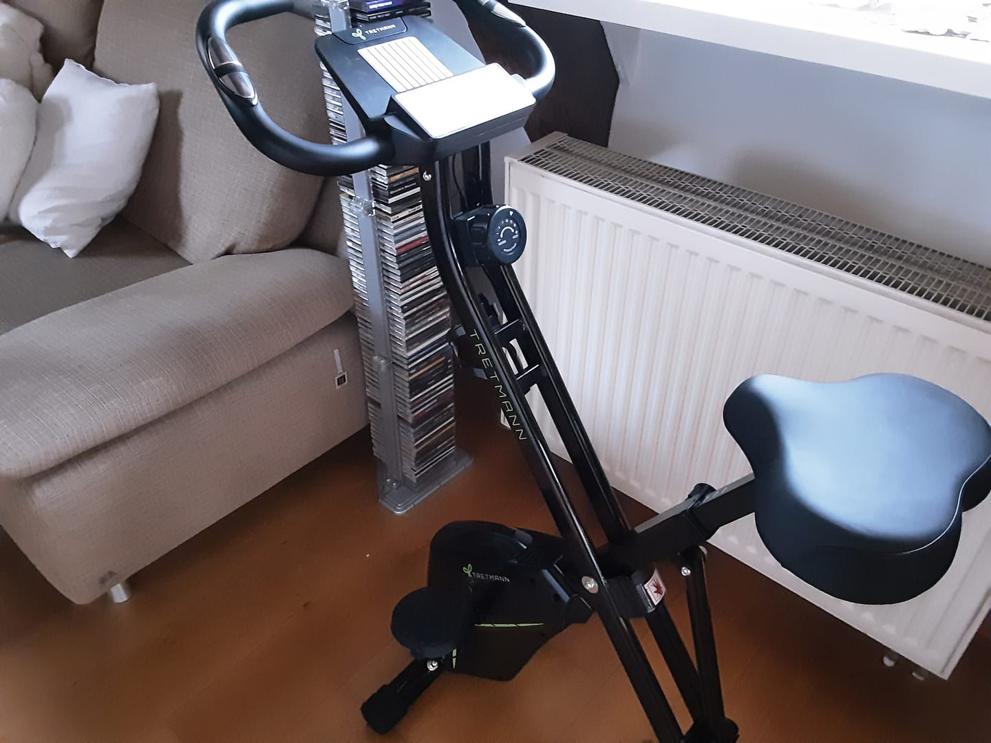 Customer photo review of Tretmann HOME - Klappbarer Heimtrainer
