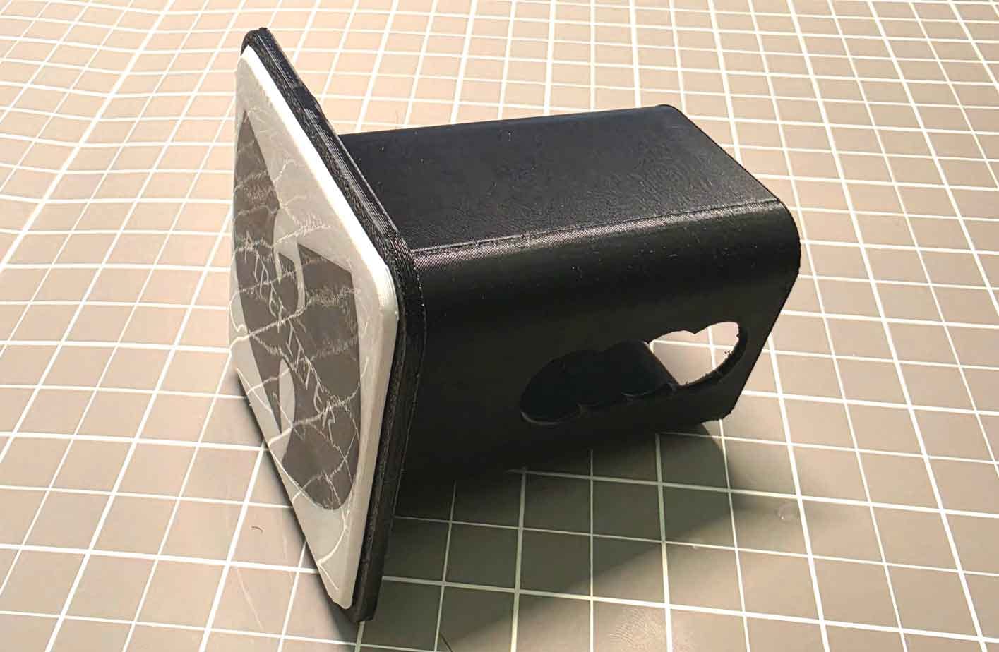 Customer photo review of Black PETG Filament 1.75mm 1kg