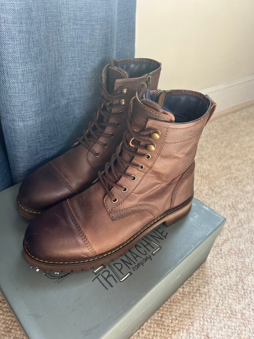 Customer photo review of boots brute mocha