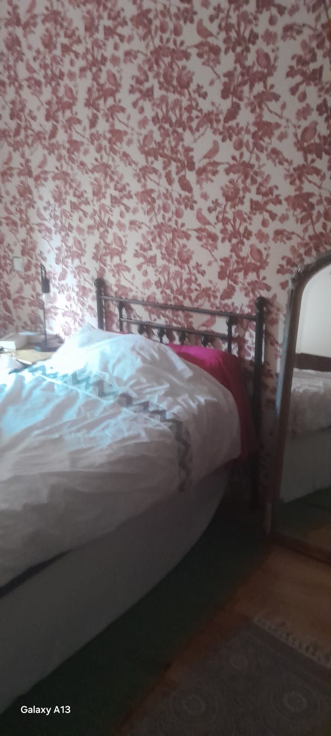 Customer photo review of Ruby - Floral Bird Wallpaper Mural