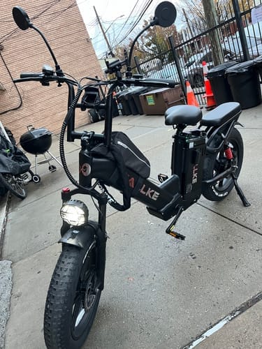 Customer photo review of Wallke H7 Step-thru | All-Wheel Drive Fat Tire eBike
