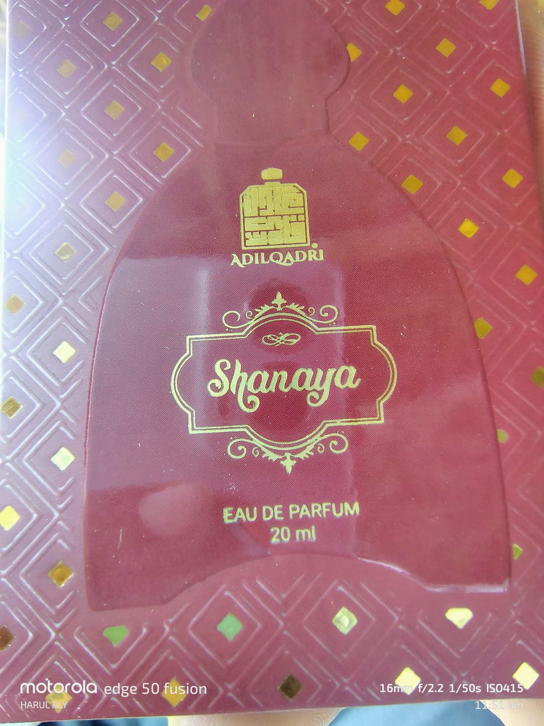 Customer photo review of Shanaya Perfume Spray 20ml