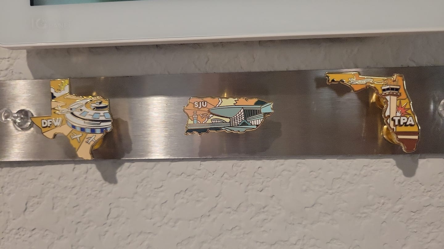 Customer photo review of TPA Airport Pin – Tampa International Airport, Florida
