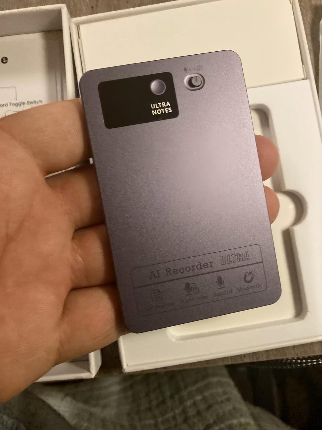 Customer photo review of Gladwares™ MemoryCard AI Pro-KR