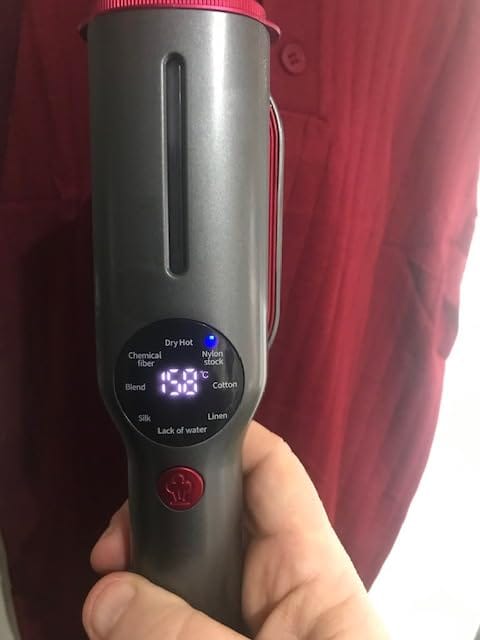 Customer photo review of SteamGlide - 2-in-1 Handheld Steam Iron