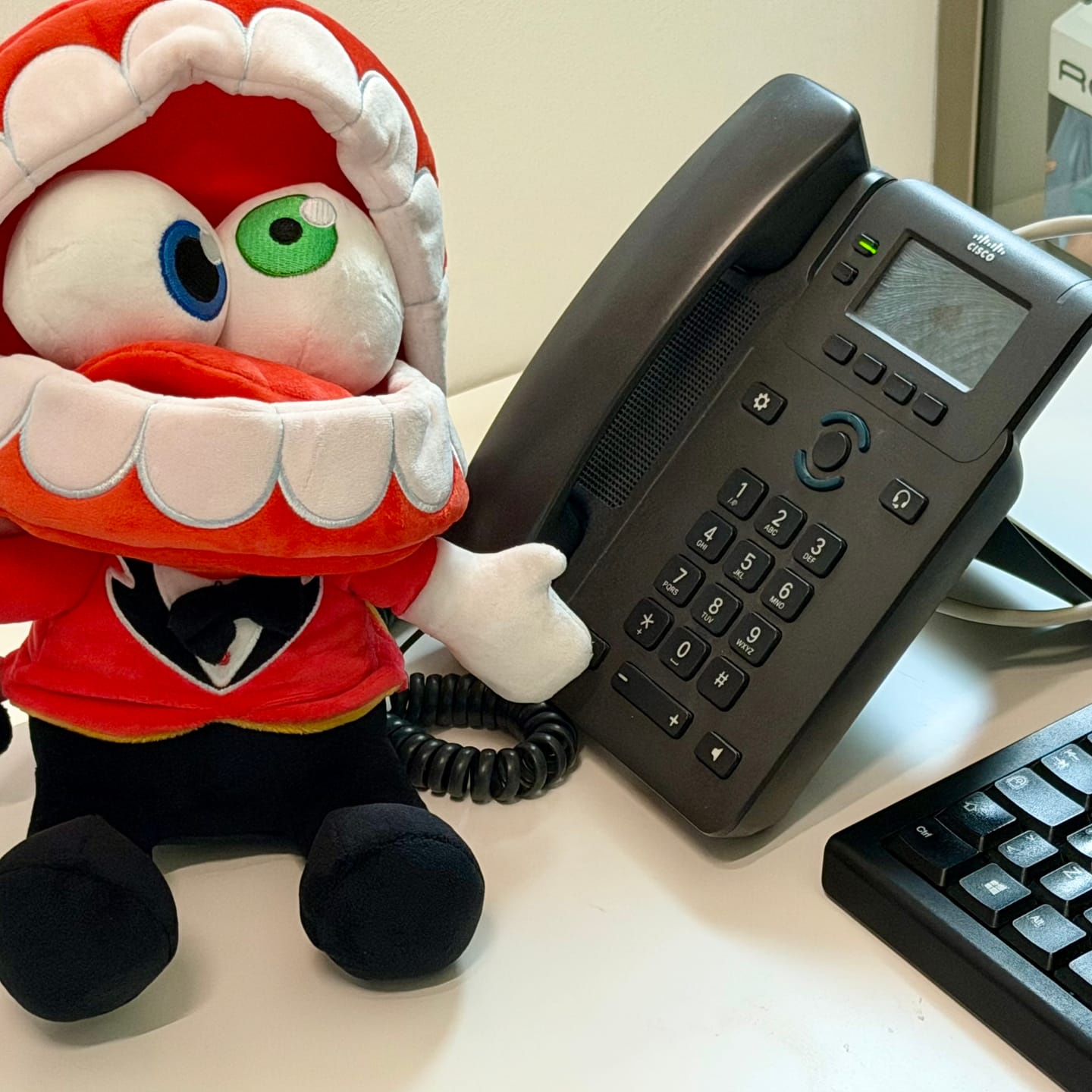 Customer photo review of Caine Plush