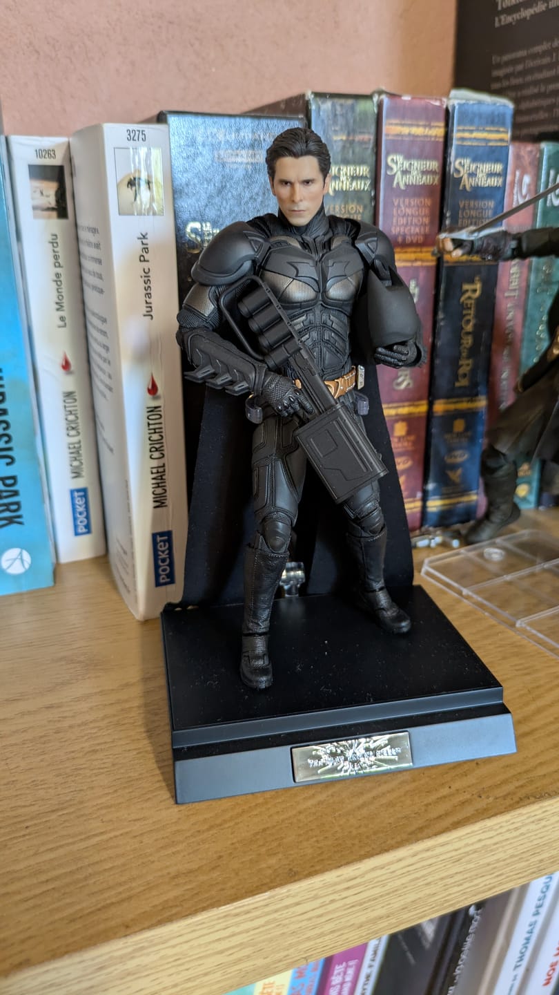 Customer photo review of Batman (TDKR) 1/12 Scale Figure - Deluxe & Standard