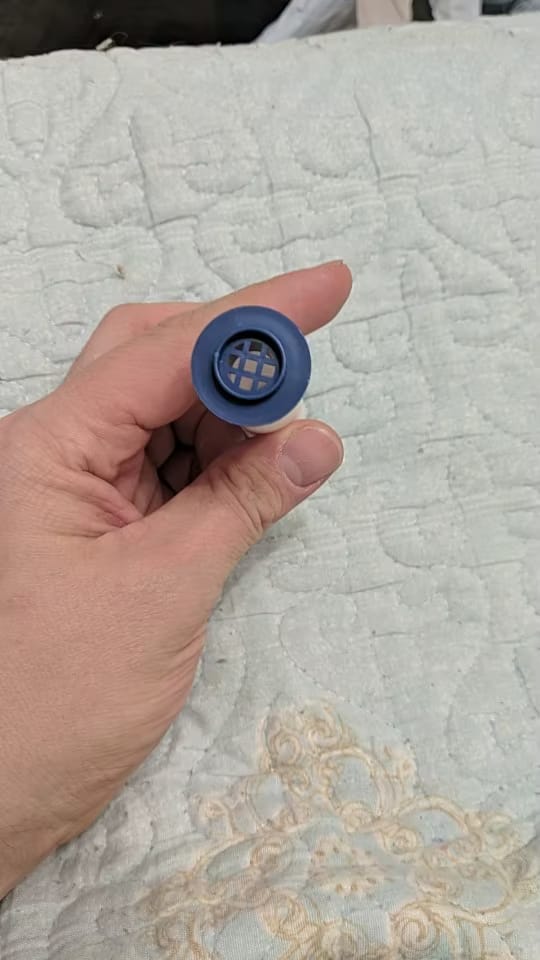 Customer photo review of Filtros para cabezal ducha (PACK 3pcs)