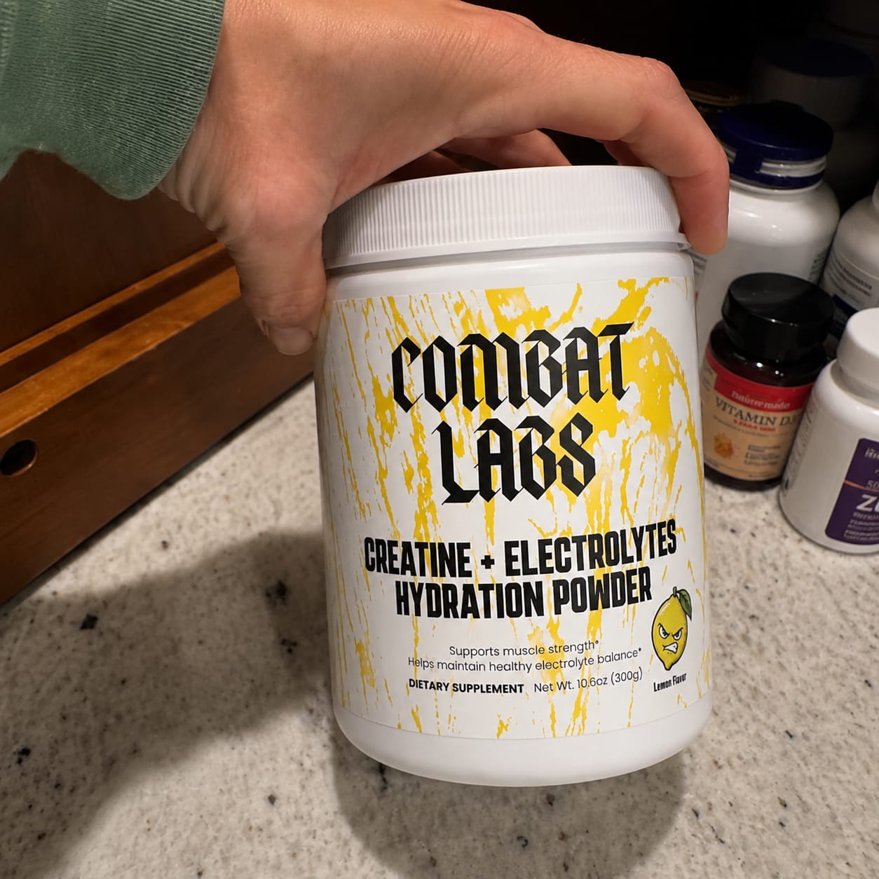 Customer photo review of Fight Fuel - Creatine Hydration Powder