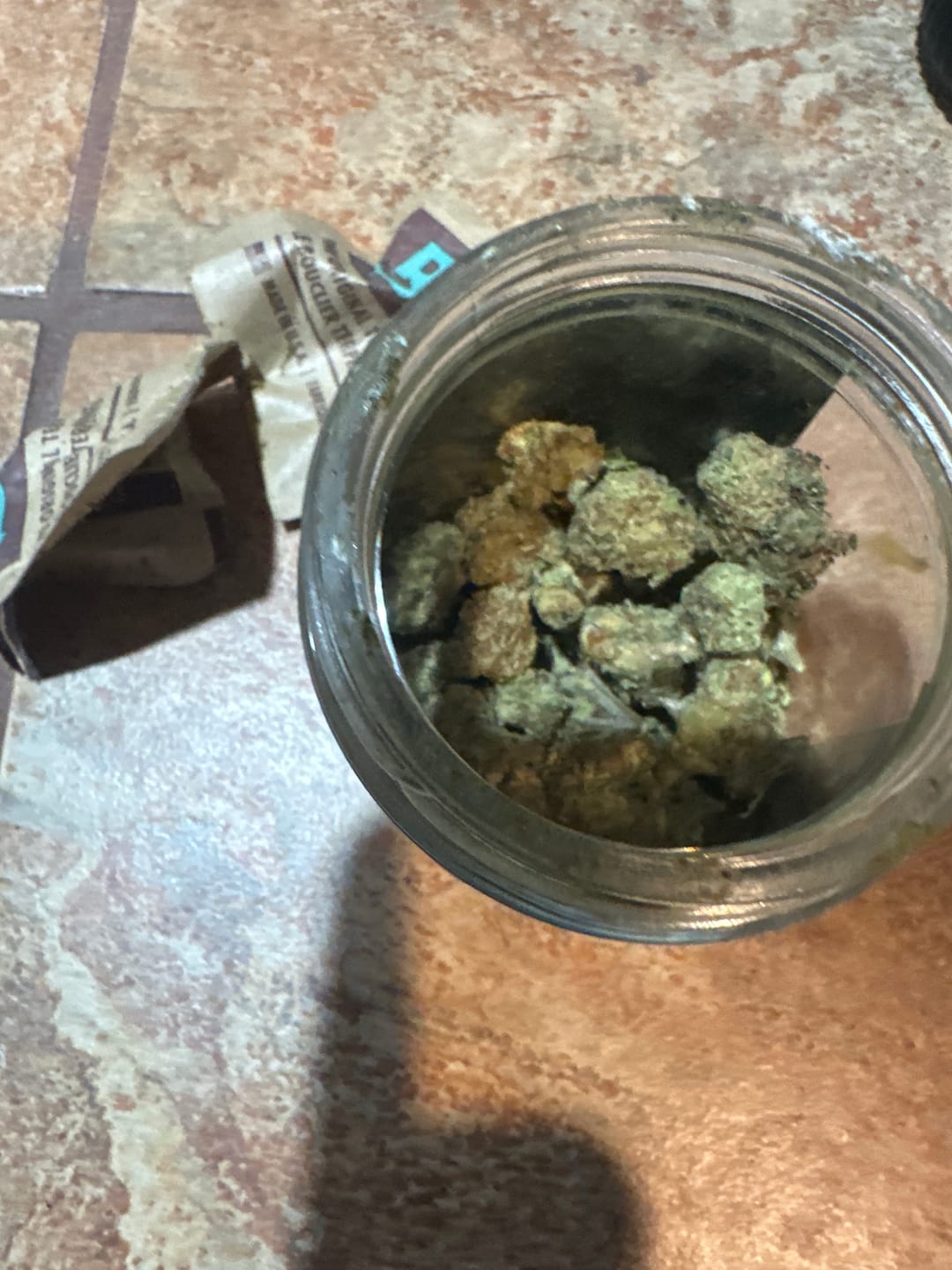 Customer photo review of Blue Crack THCA Flower