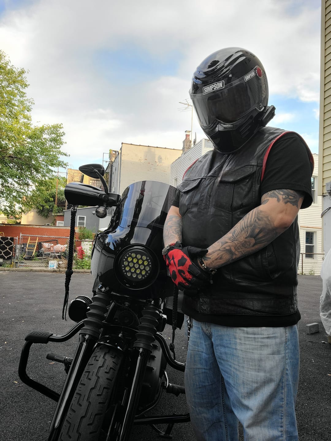 Customer photo review of OG MX GLOVES RED