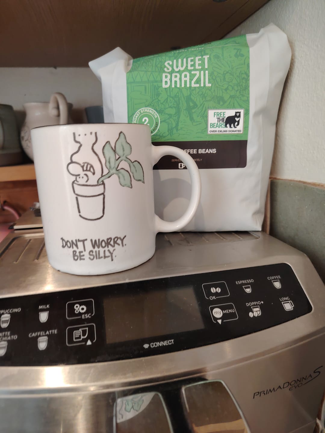 Customer photo review of Brazilian Coffee - Light Medium Roast Coffee - Sweet Brazil