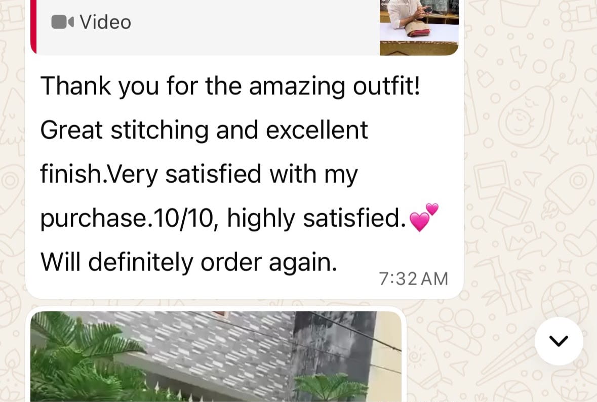 Customer photo review of Noir & Noor | Black 3 Piece Suit with Silver Zari Embroidery and Sheer Dupatta