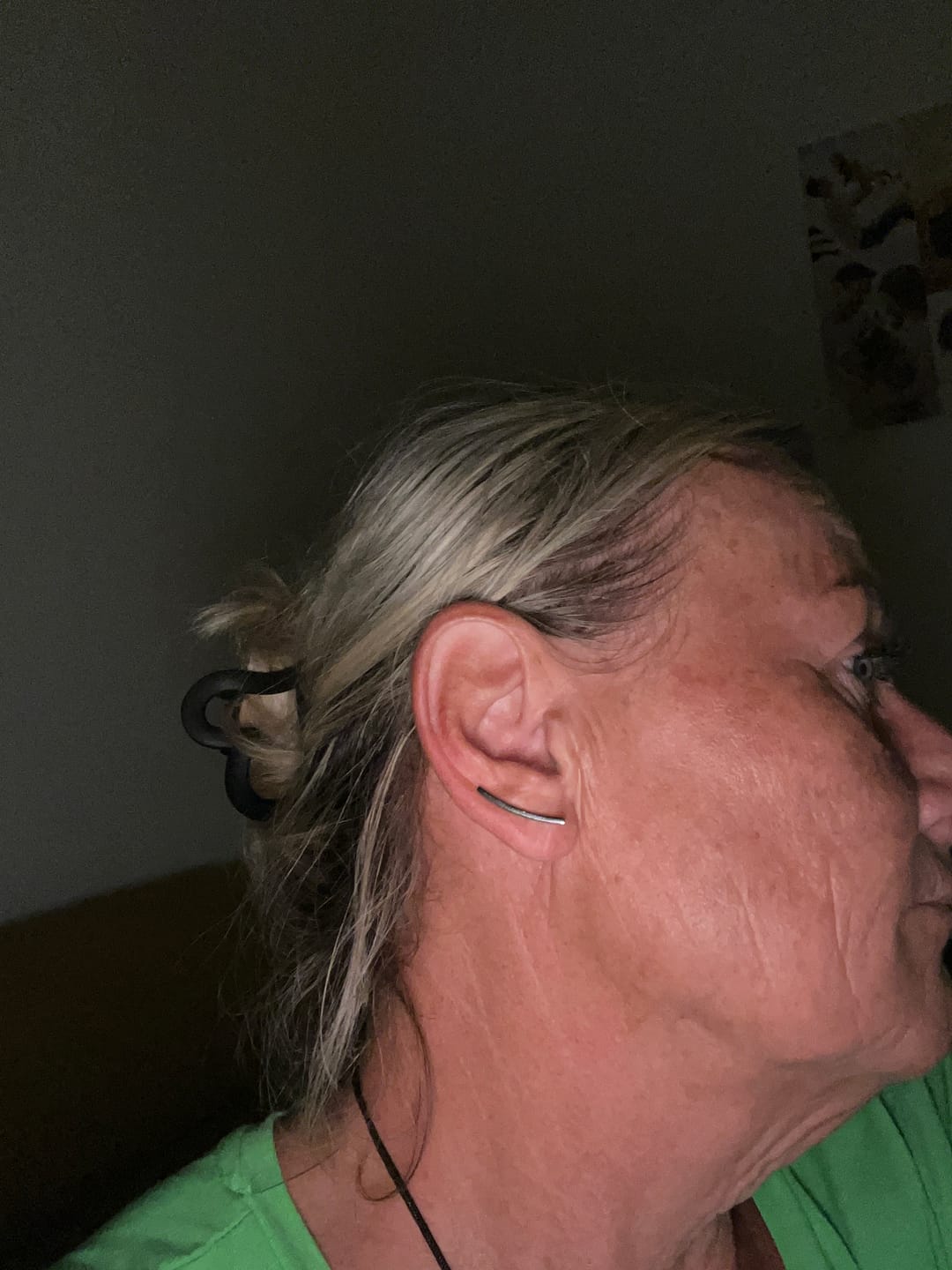 Customer photo review of Ear climber Zoé