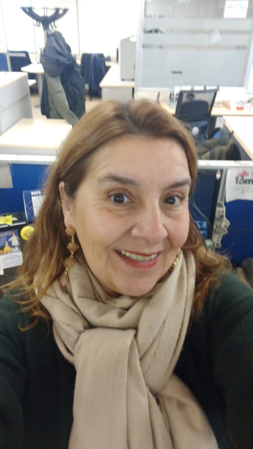Customer photo review of Aros Piedras Irregulares Boho