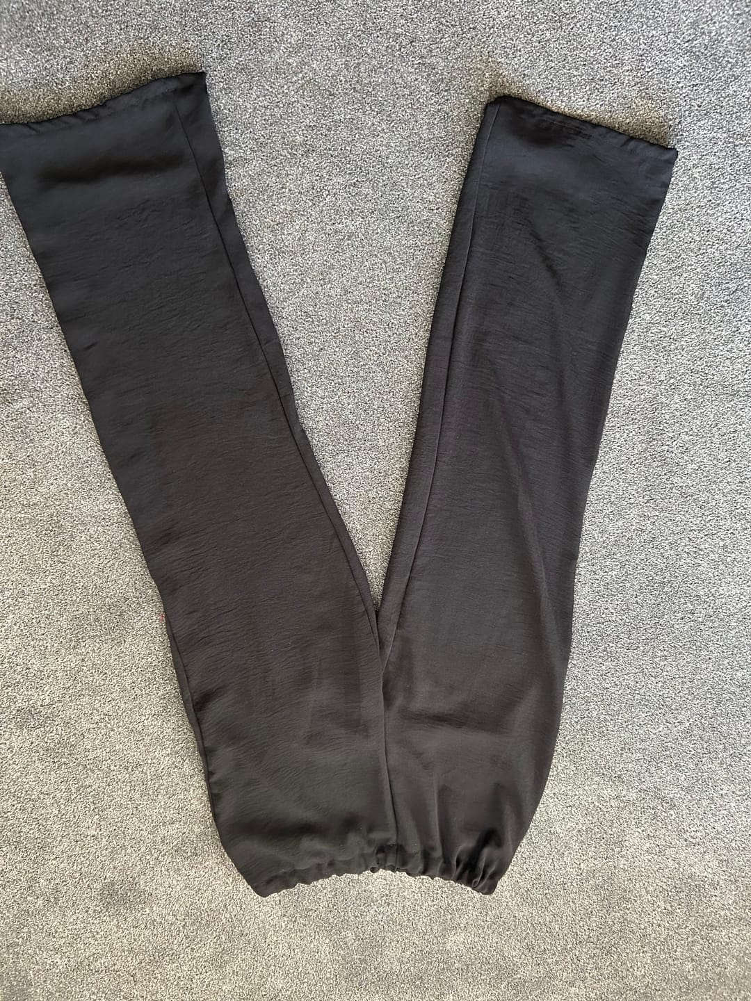 Customer photo review of Plain Italian Stretch Crepe Polyester Fabric