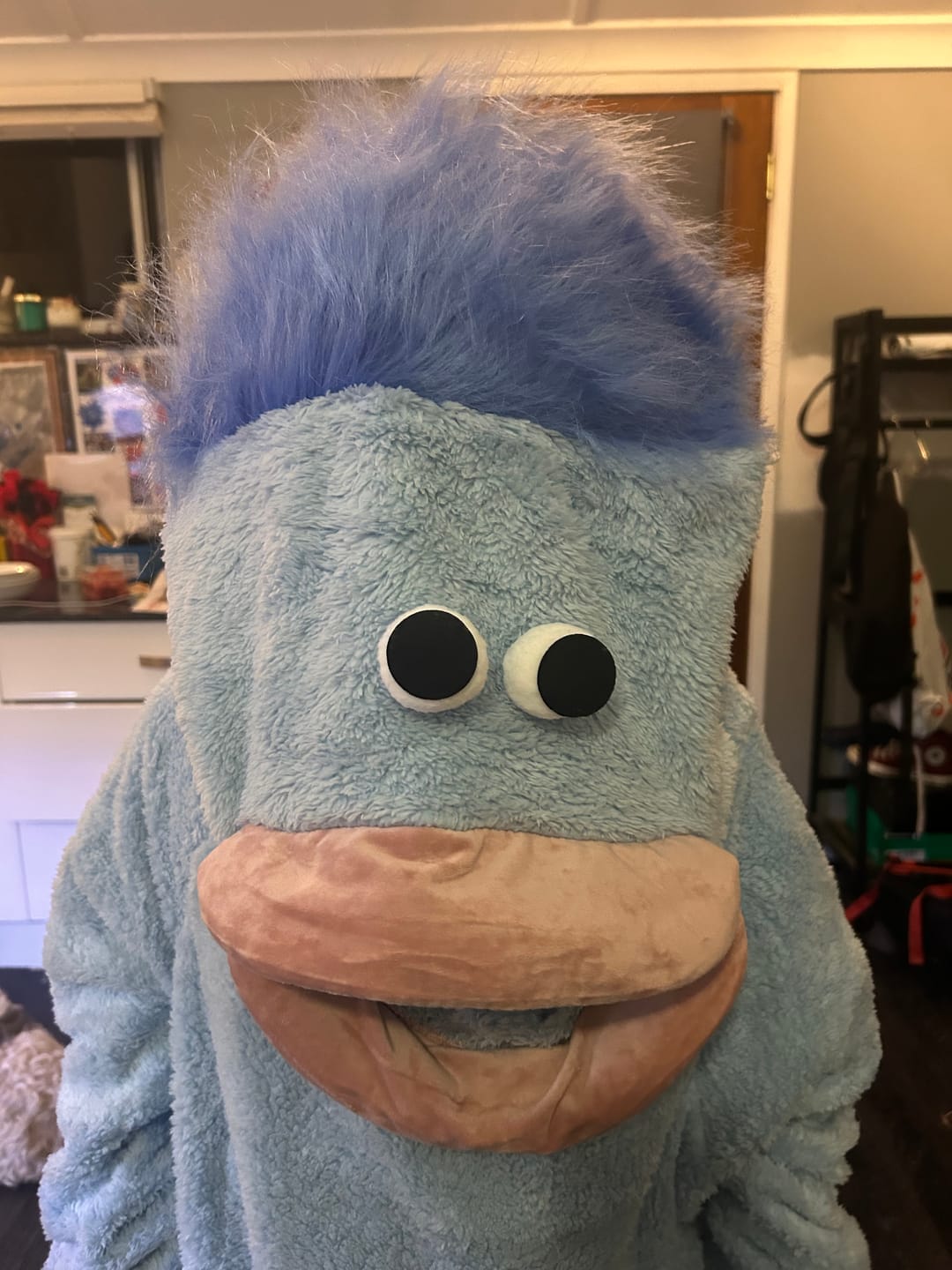 Customer photo review of Snuggo™ Monster Onesie