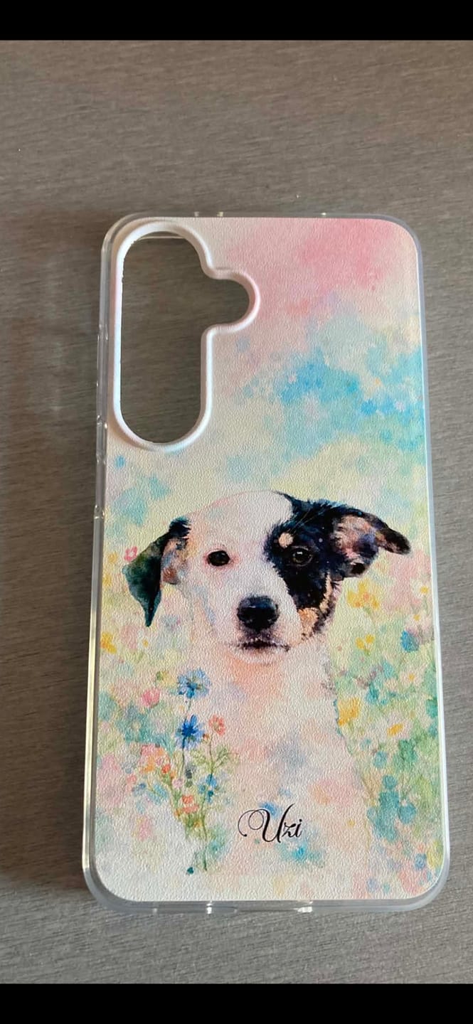 Customer photo review of Personalised Phone Case - Watercolour