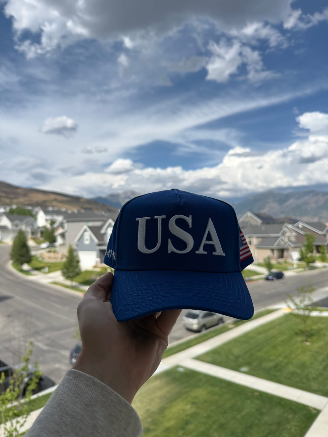 Customer photo review of USA BLUE