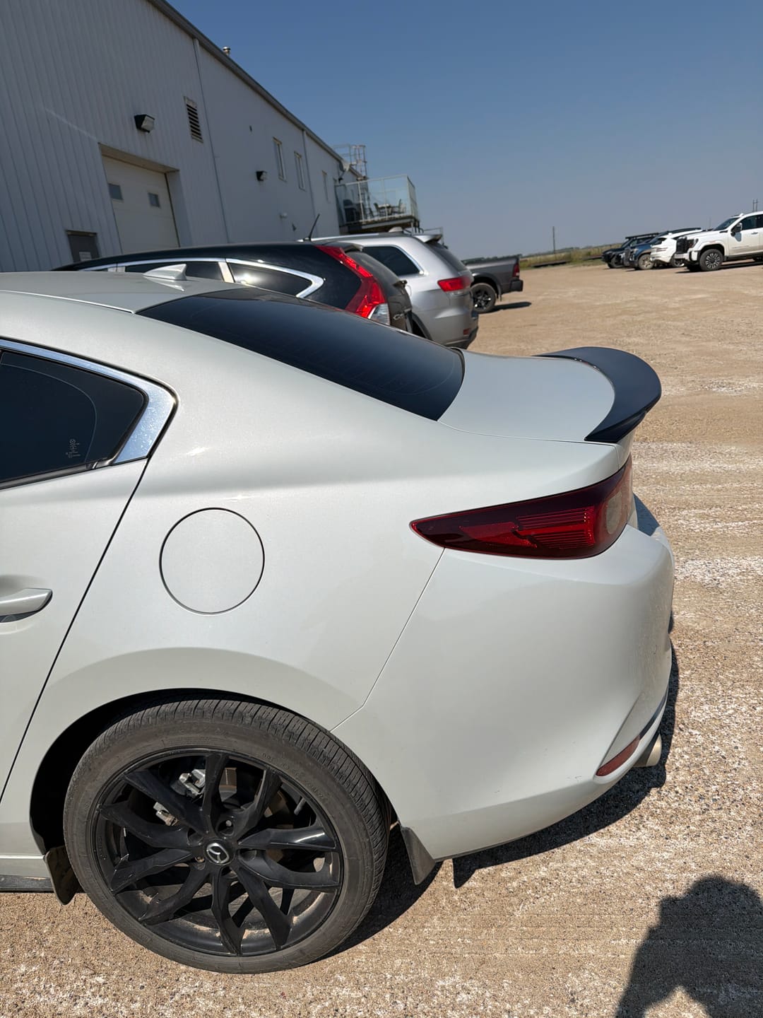 Customer photo review of OEM Style Trunk Spoiler - 2019-2025 Mazda 3 4th Gen Sedan