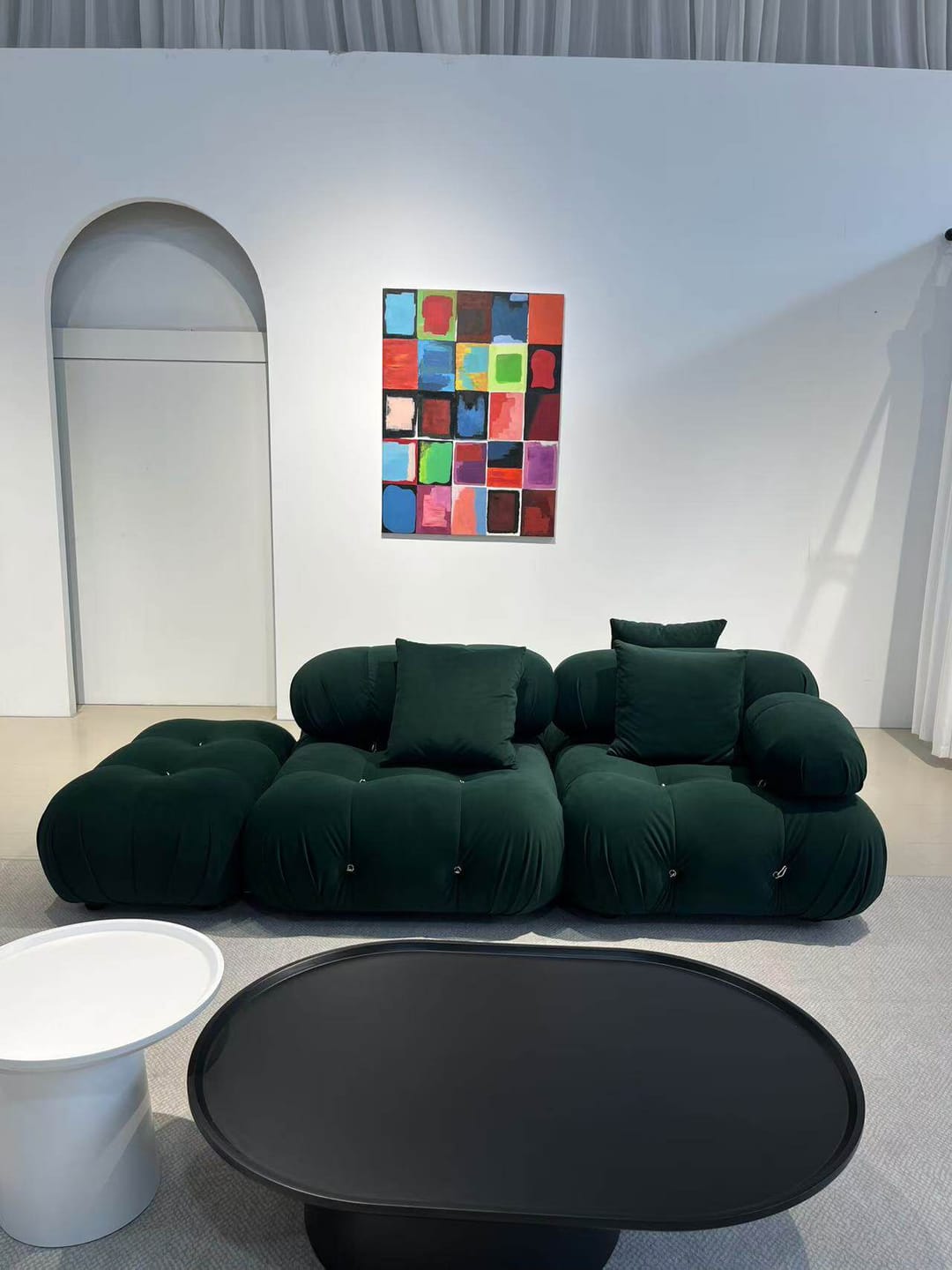 Customer photo review of Hiksnra Sofa 3 Seater | Vacuum Packed Compression Sofa